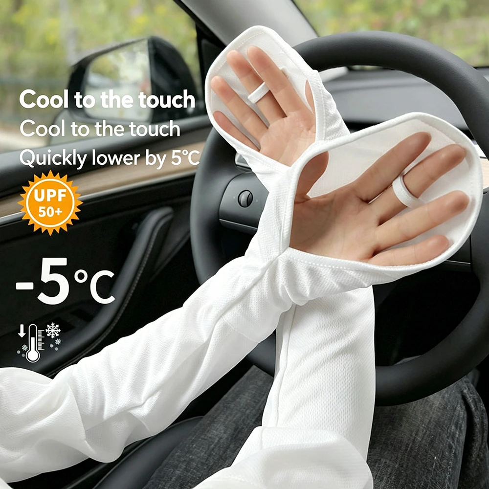 summer-upf-50-sun-protection-finger-first-loose-horseshoe-arm-sleeves-uv-block-hand-cover-for-driving-outdoor