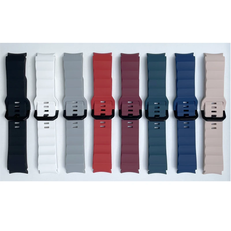 Strap For Samsung Galaxy Watch 7 6 5 4 44mm 40mm/4 6 Classic 46 42mm 43mm 47mm 5 Pro 45mm Wristband 20mm Silicone Bracelet Band