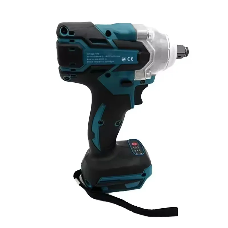 ماكينة مفك براغي Fit Makita DTW600 مفك براغي كهربائي بدون فرش قابل لإعادة الشحن متوافق مع بطارية ماكيتا 18 فولت