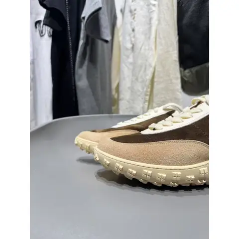 2025AW Högkvalitativa Visvim Vintage Casual Sneakers Herr Dam Mode Äkta Läder Bekväma Skor 10 best sales vintage Havana-sneakers - №9