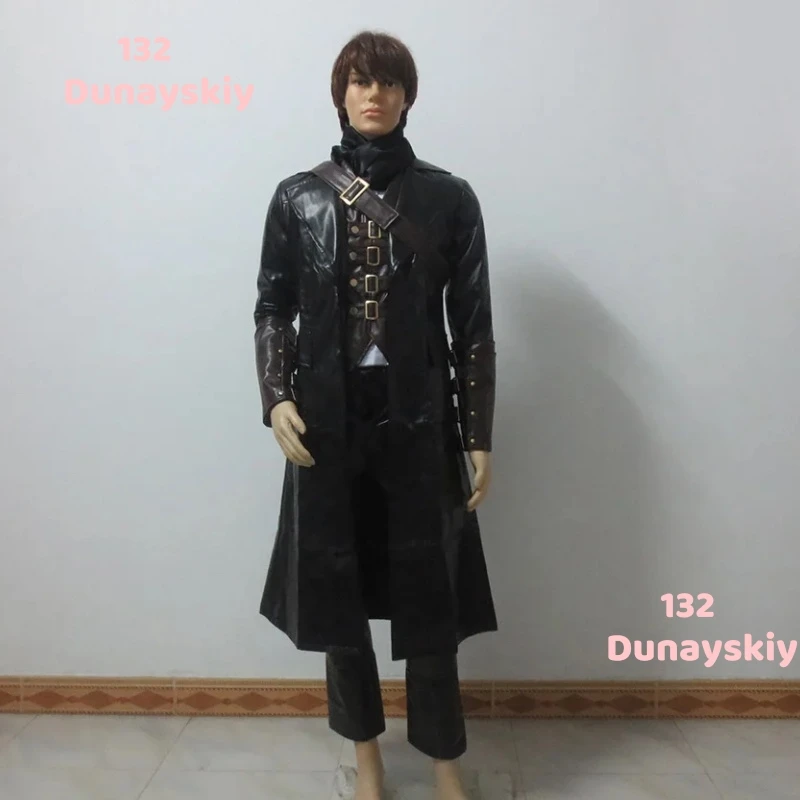Gioco Bloodborne Set Cosplay per uomini adulti Donne Comic Con The Hunter Black Party Costume cosplay di Halloween Realizzato su misura