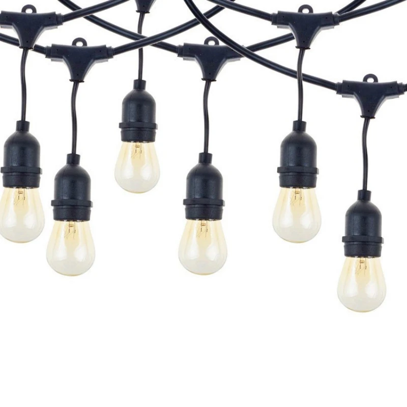 

E26E27 Outdoor waterproof light string line Christmas s14 breeding pavilion decoration greenhouse B & B beach