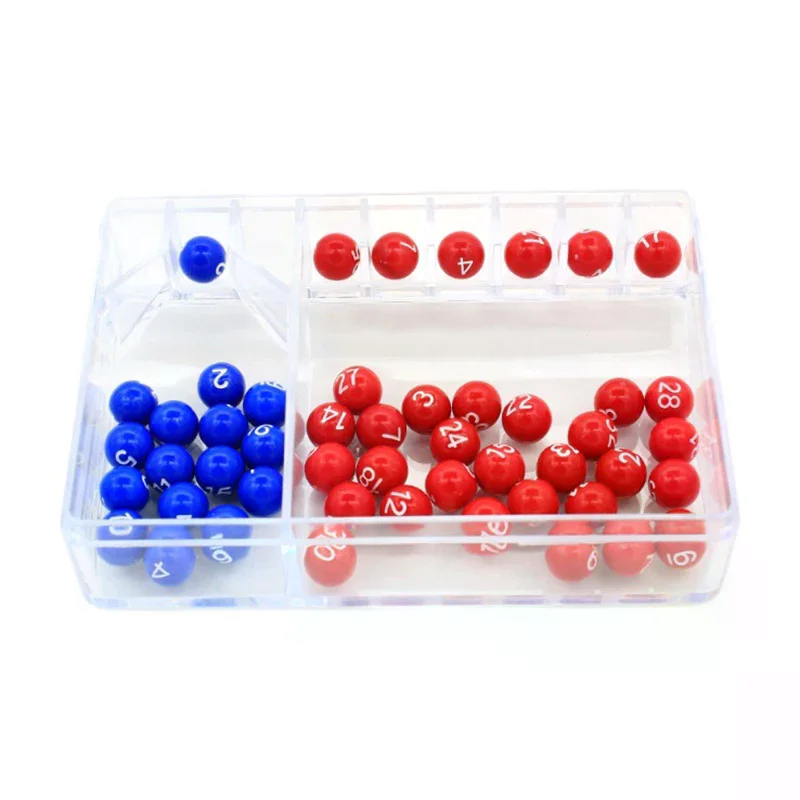 Shake Lucky Ball Board Game, Mini Lottery Number Picking Toy Machine, Party Games