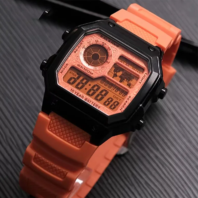 AE1200 Screen Color Changing Sticker for Casio 3299 AE-1200 AE-1200WH AE1300 DIY Ins Style Screen Color HD Film Colorful Sticker