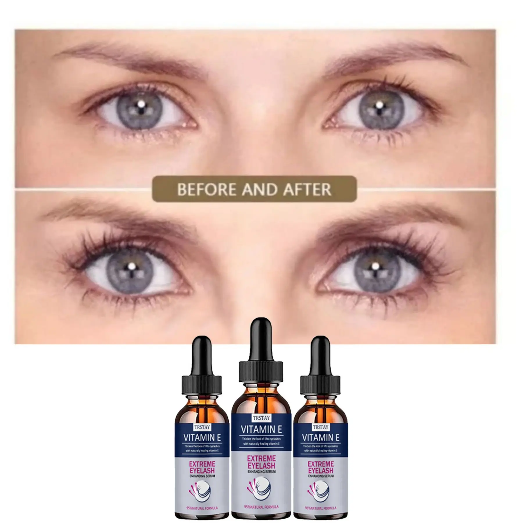 Wenkbrauw Fast Grow Serum Wimper Haargroei Anti Haren Verlies Producten Voorkomen Kaalheid Voller Dikker Verlenging Wenkbrauw Make-Up