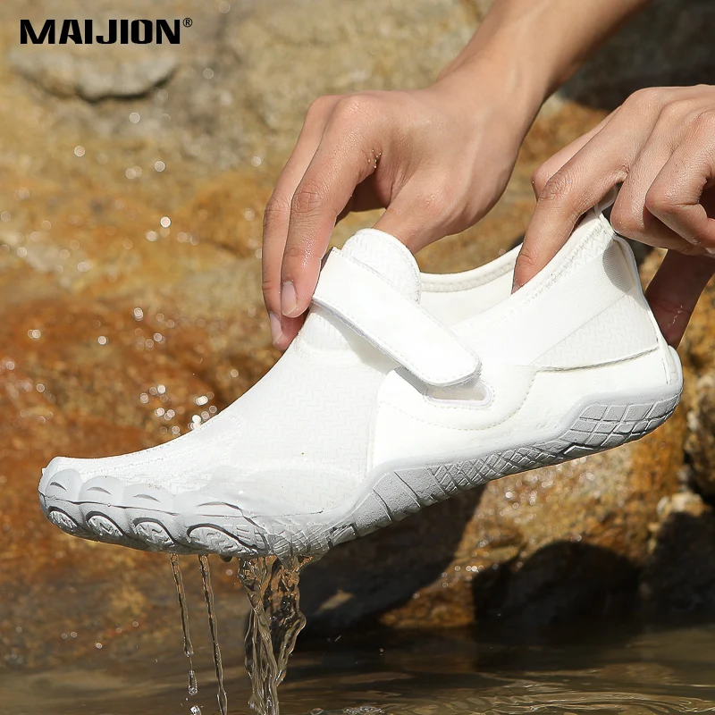 

Seaside Water Sports Shoes Women Quick Dry Outdoor Wading Shoes Men Non-Slip Rubber Sole Aqua Shoes for Swimming Surfing Fishing