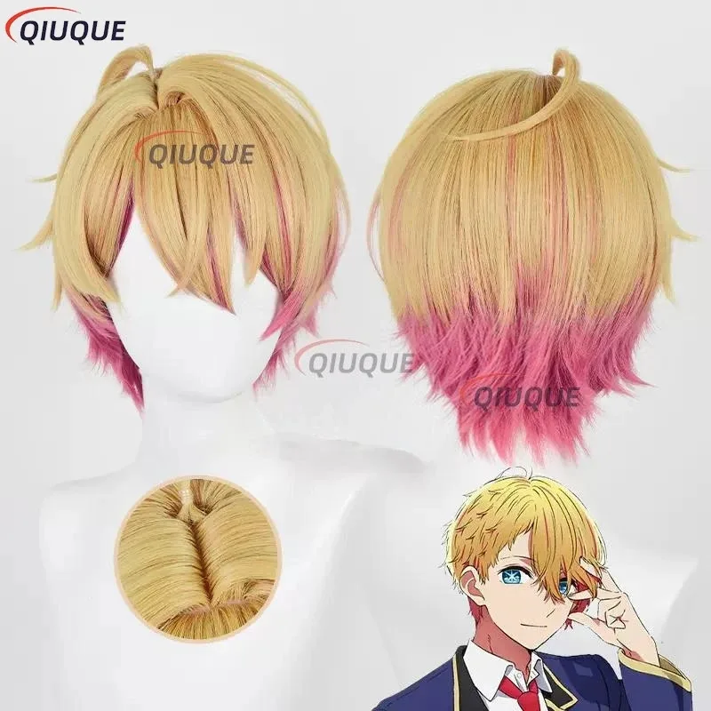 アニメ推しの子星野アクアマリンコスプレ衣装制服アクアウィッグハロウィンロールプレイ衣装男性女性スーツ