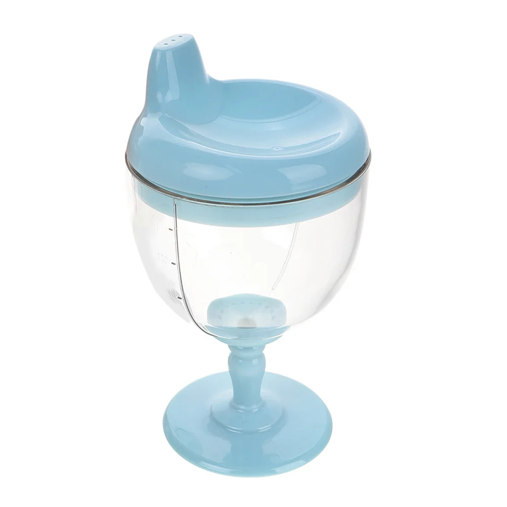 Gobelet pour enfants, tasse sans déversement, gobelet en plastique haute transparence, Design amusant coloré pour jus de café, boissons froides pour bébé