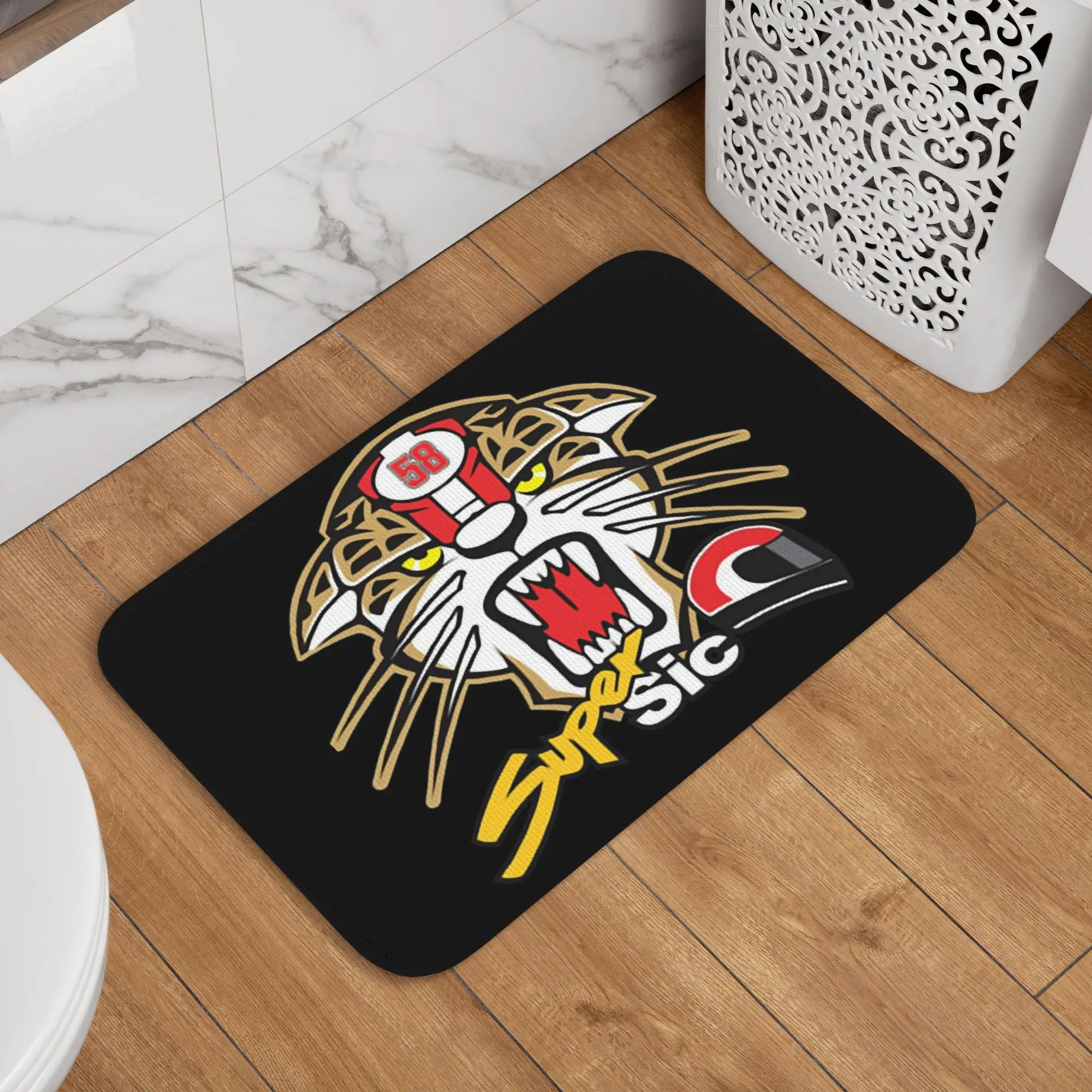 Marco Simoncelli 58 Super Sic Doormat Sand Scraping Carpet Rug Kitchen Entrance Home Floor Mat for Bathroom Footpad Mats