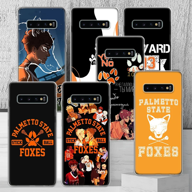 Andreil All For The Game Palmetto State Foxes Phone Case Shell For Samsung Galaxy S24 S23 S22 Ultra S21 Plus S20 FE S10 S10E S9