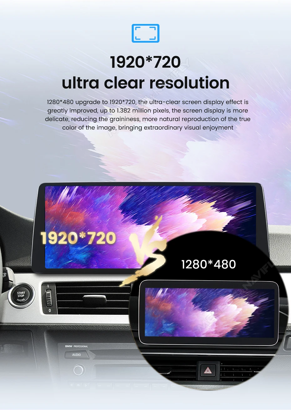 MEKEDE Android 14 Wireless CarPlay Auto Dual BT Auto-Multimedia-Player für BMW 2er F45 F46 F87 Snapdragon QLED 4G LTE WiFi – Detail 15