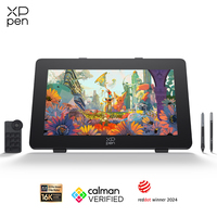 XPPen 4K Artist Pro 24 (Gen 2)  Graphics Tablet Monitor 23.8 Inch Calman Verifed Display Dual 16K Levels Stylus Support 60 Tilt