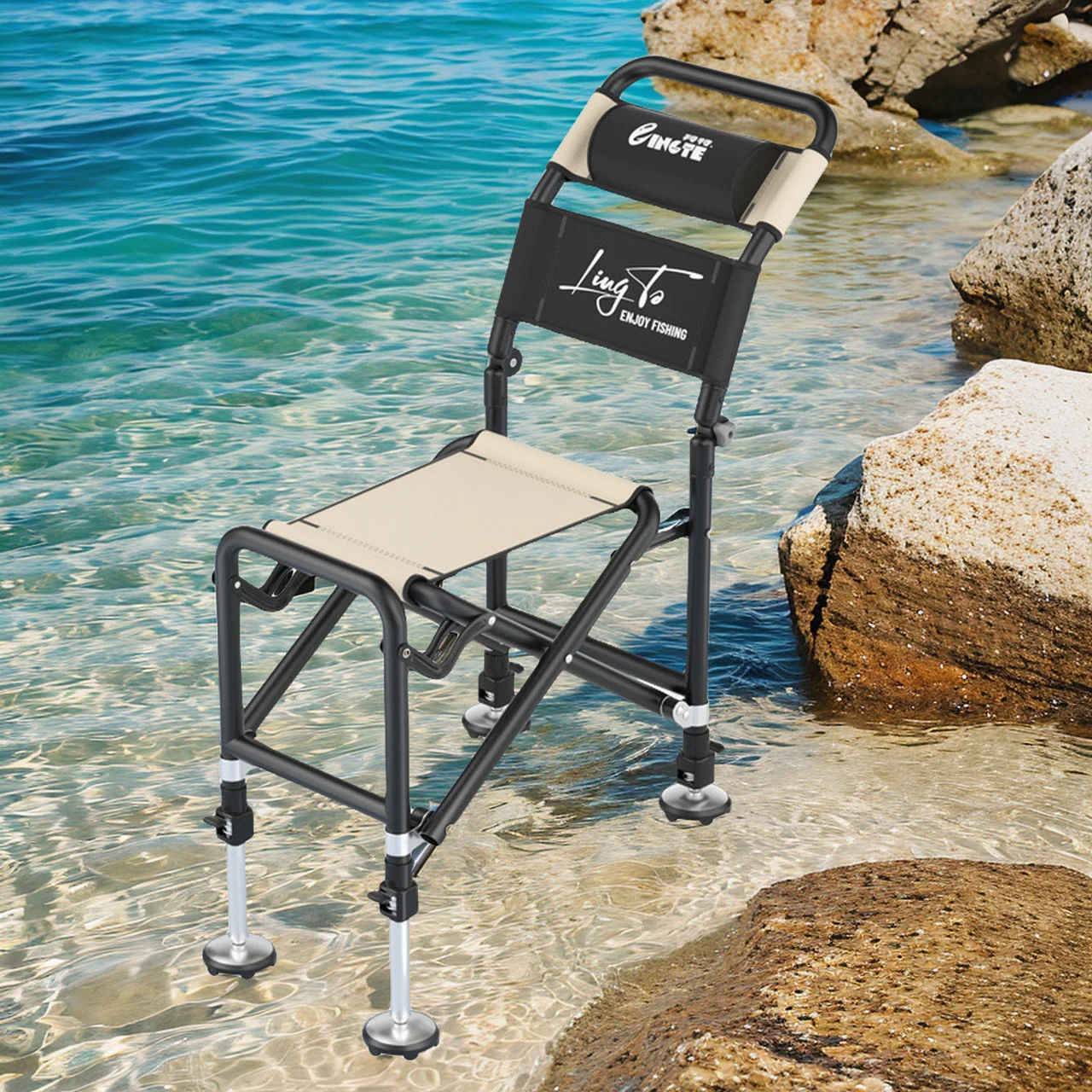 

Stool Ergonomic Foldable Bench Camping Tourist Beach Fishing Chairs Portable Chaise Chair Lounger Folding Lightweight