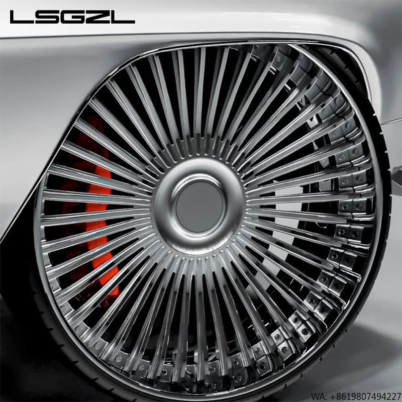 

LSGZL for Forged Monoblock 5x114.3 5x120 6x139.7 5x127 Custom Rims for 16-26 Inch Alloy Concave Car Wheel