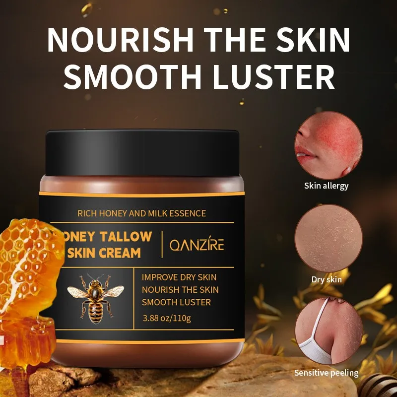 Honey Butter Face Cream Nourishes Skin Deeply Moisturizes Smooth Brighten Dry Skin Gently Repairs Unisex Moisturizes Body Lotion