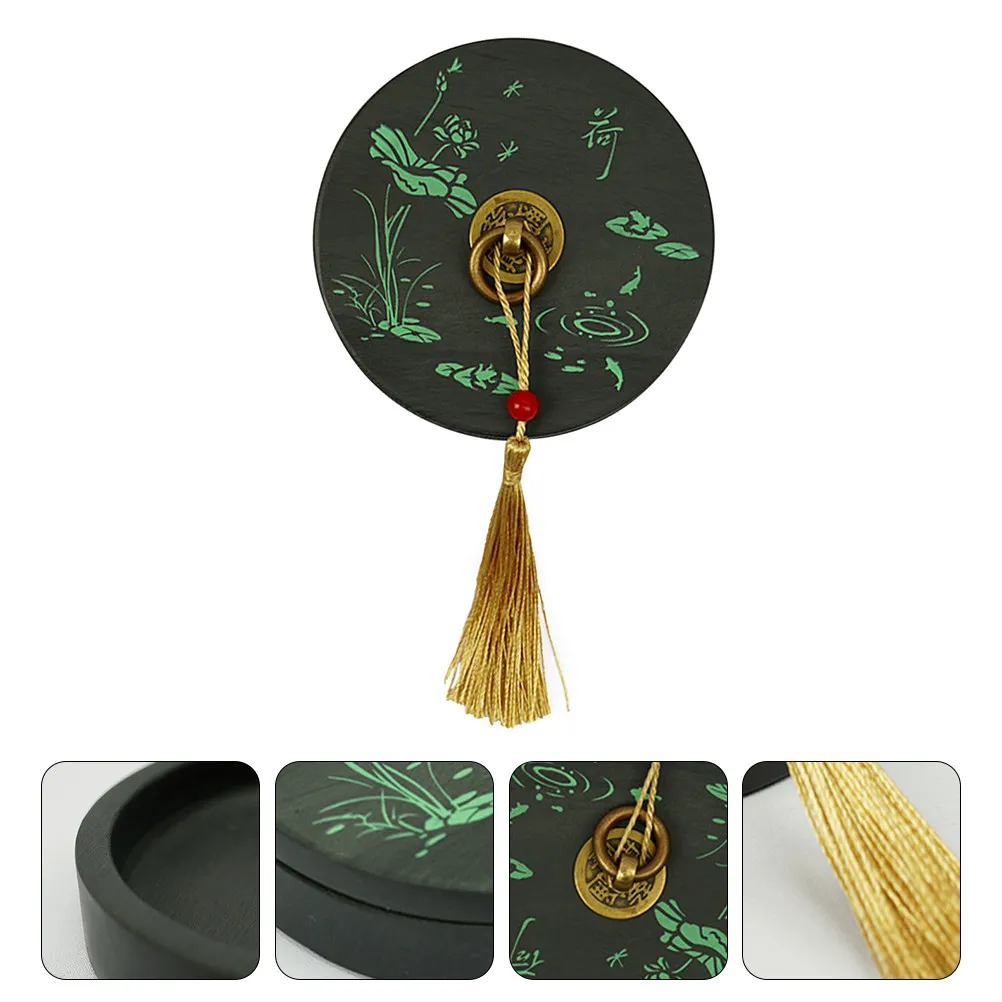 Calligraphy Painting Ink Grinding Chinese Halloween Christmas Ink Grinding Stone Calligraphy Ink Plate Natural Stone Inkstone