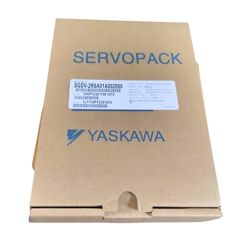 محرك سيرفو Yaskawa SGDV-2R8A01A002000 جديد متوفر في المخزون شحن سريع