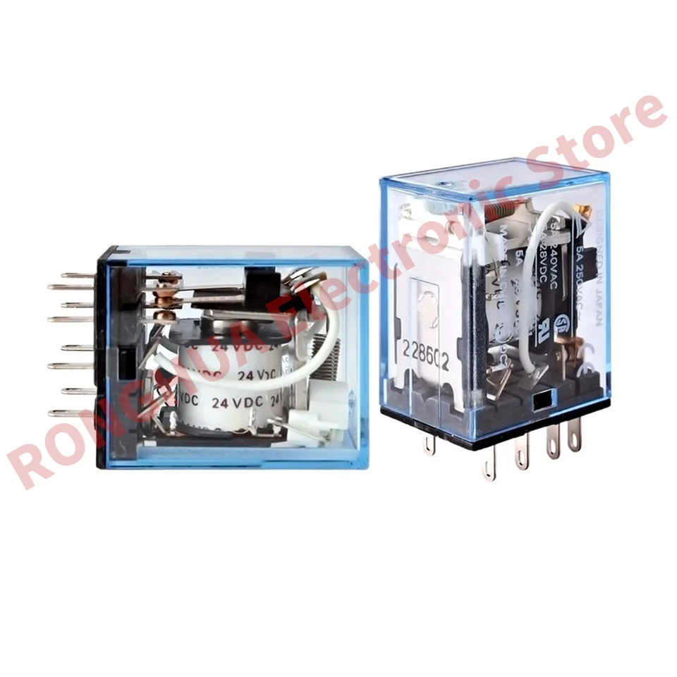 100% オリジナル新 LY2N-J AC220V LY2N-J DC12V LY2N-J DC24V LY4N-J AC220V LY4N-J DC24V PTF08A-E ベース PTF14A-E ベース