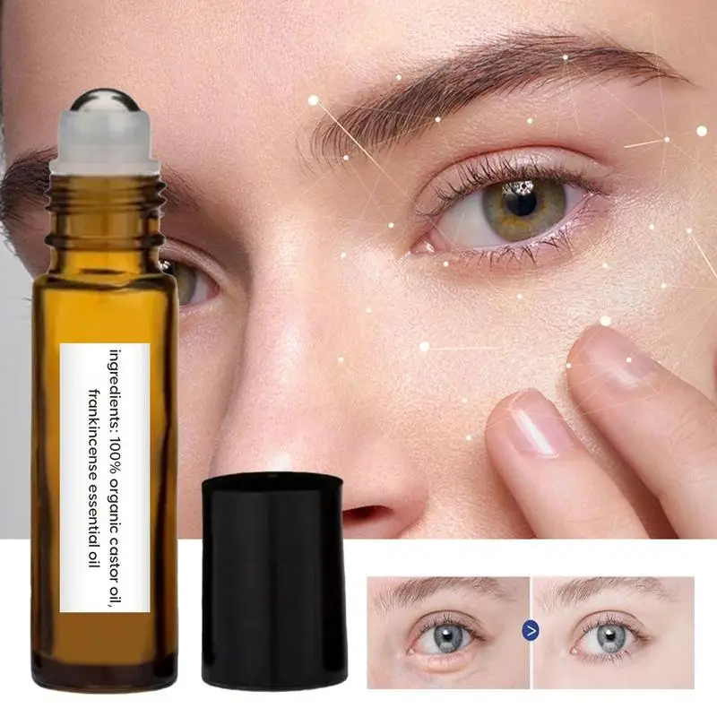 Under Eye Oil Roller Under Eye Rollerball Roll On Oil Roller 8ml Travel Sized Oil Roller For Eye Reduce Wrinkles Puffiness Bags