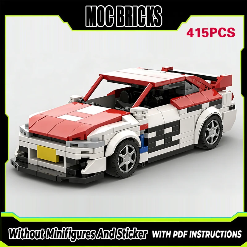 

Модель гоночного автомобиля Speed Racing Car MOC, конструктор из строительных блоков R33, высокопроизводительный автомобиль, модульная технология, подарки, праздничный набор для сборки, детские игрушки.