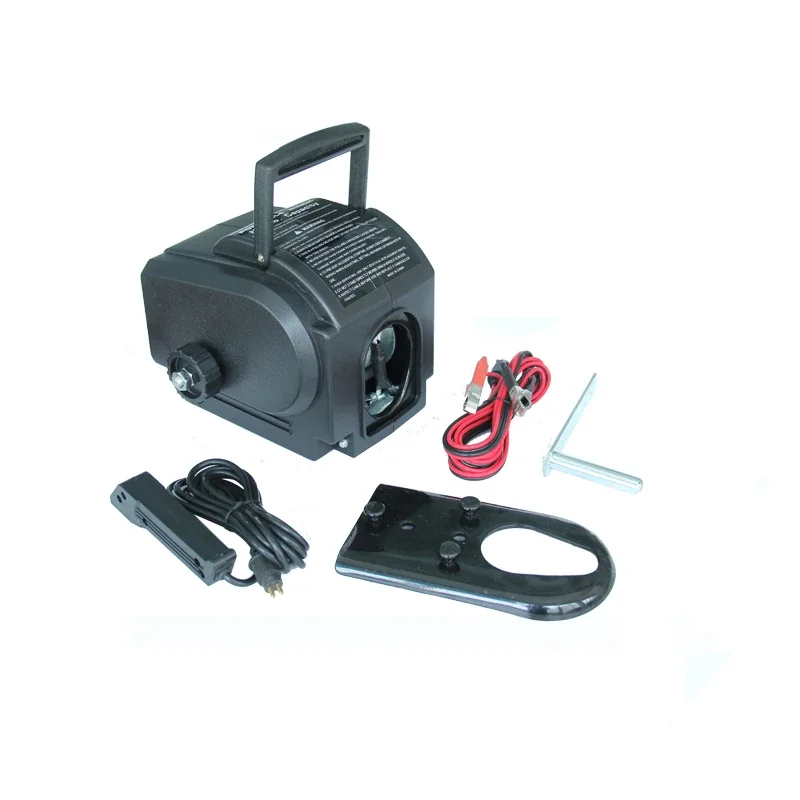 Electric Power Source powered boat drum anchor winch boat winch anchor