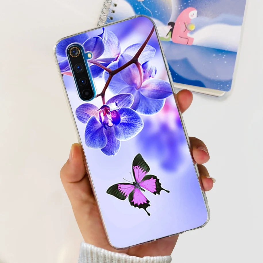 For OPPO Realme 6 Pro Case RMX2061 RMX2063 Marble TPU Shockproof Cover For Realme 6 Bumper Realme6 6s 6i Realme6i Realme6s Funda