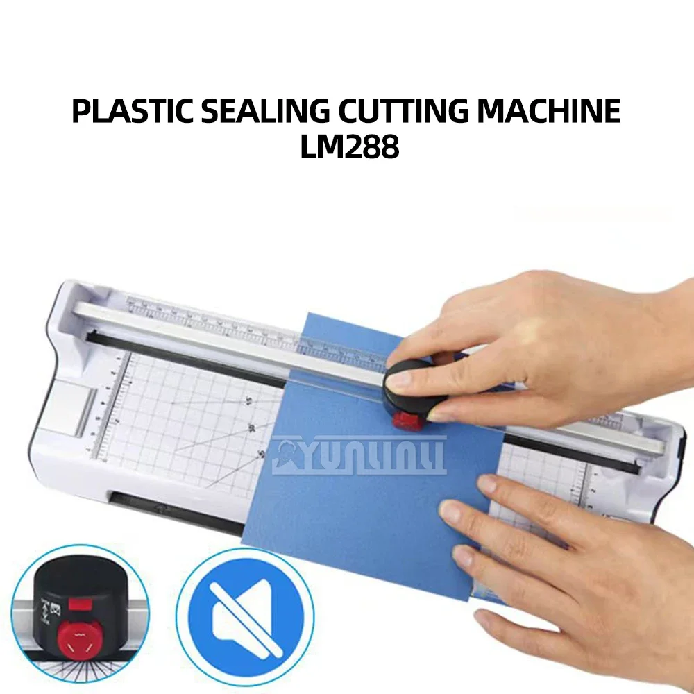 

Plastic Laminator Machine Lm288 Multifunctional Cutting Thermal & Cold Laminator for Laminating A4 Menu Photo Cards Document