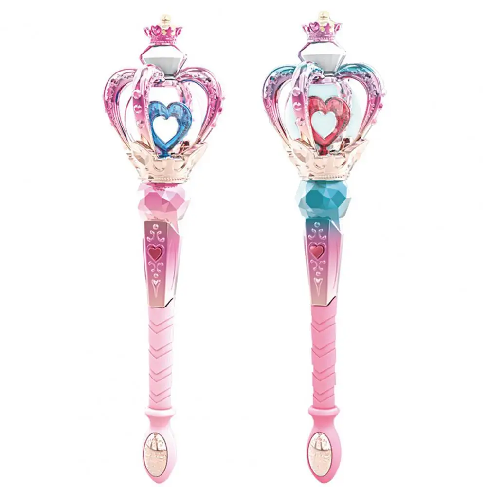 

Colorful Light-up Wand Enchanting Light-up Princess Wands Illuminating Fairy Accessories with Music Sound for Girls' Birthday