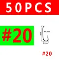 50 Piezas Tamaño 20