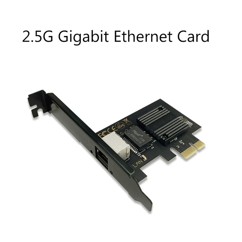 

Pcie гигабитный сетевой адаптер 2,5G/1G/100 Мбит/с PCI Express I225 гигабитная Ethernet-карта адаптер RJ45 LAN