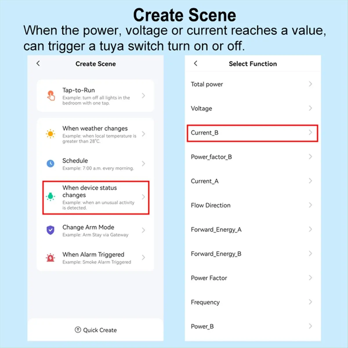 Tuya Smart ZigBee Energy Meter 2 Way Bidirectional with Current Sensor Clamp App Monitor Power 100-240VAC,2 Channels 2CT