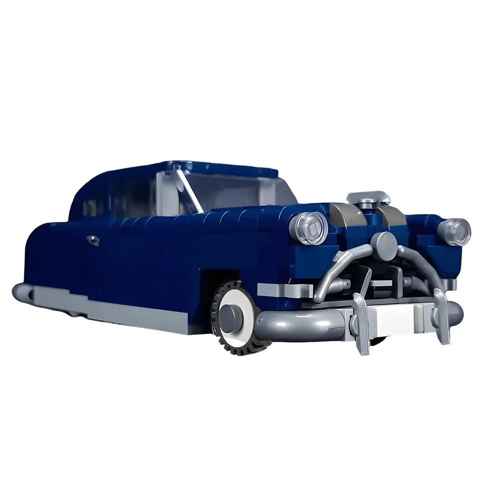 

Gobricks MOC Hudson Hornet 1951 Building Blocks Model 1951 Hudson Hornet Blue Vintage Cars Bricks Assembly Toys Kids DIY Gifts