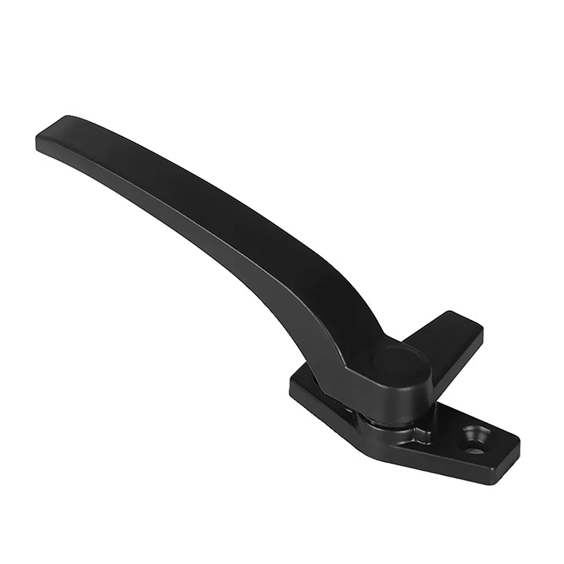 Maçaneta de porta e janela de batente 50 tipo alça de liga de alumínio espessada maçaneta de janela sólida em forma de 7