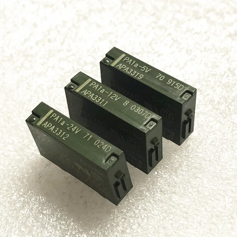 

10pcs/Lot New relay PA1A-5V PA1A-12V PA1A-24V APA3319 APA3311 APA3312 4PIN 5A 250VAC