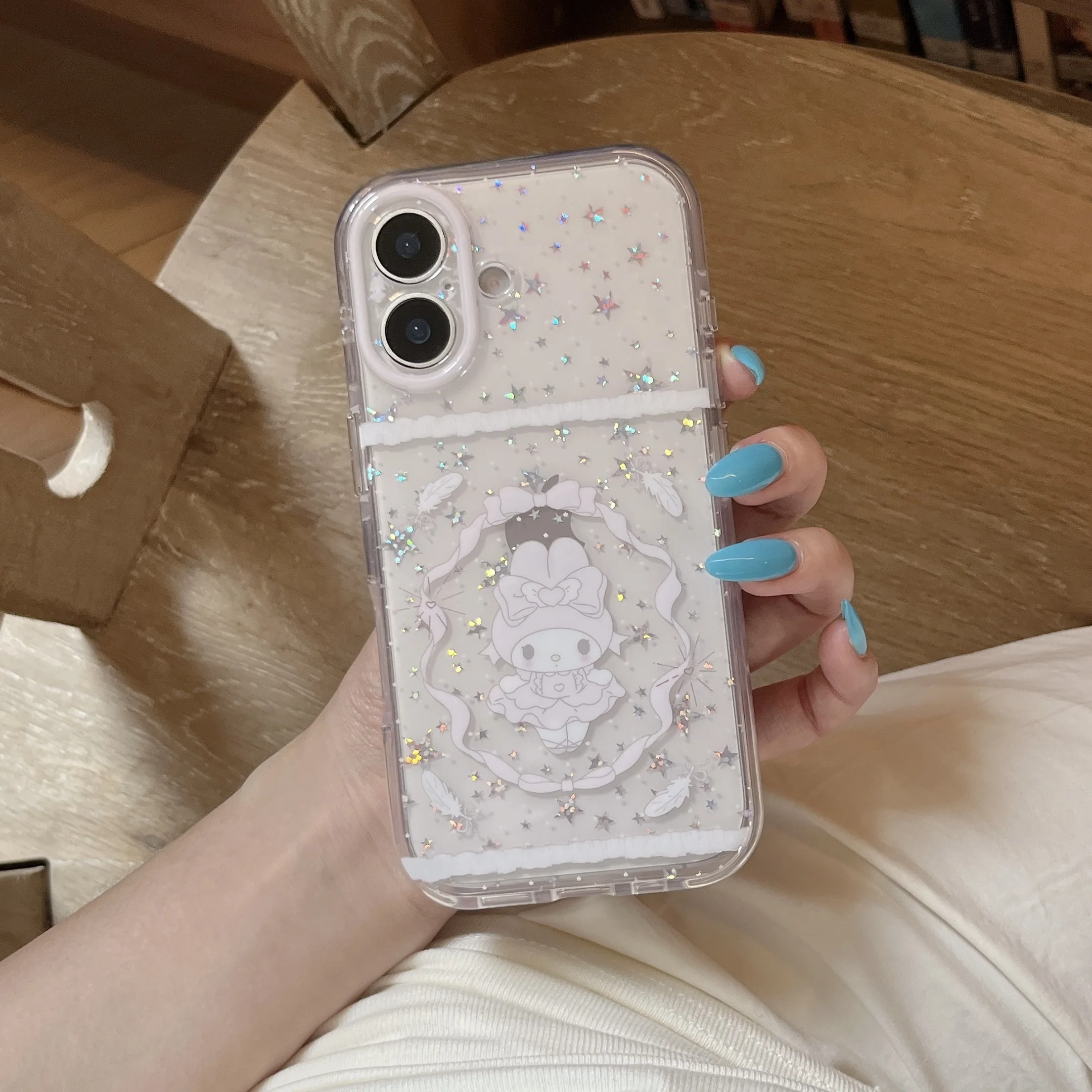 Cute Cartoon Y2K My Melody Mobile Phone Case for IPhone 17 Pro Max 17 Pro 16 Pro Max 17 16 15 Pro Max Phone Case view 3