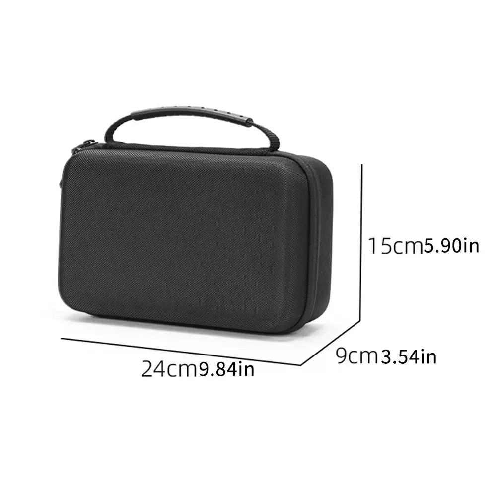 Suitable For Mac Mini M4 Storage Bag Portable Nylon Computer Storage Bag Travel Handle Bag Waterproof Pocket