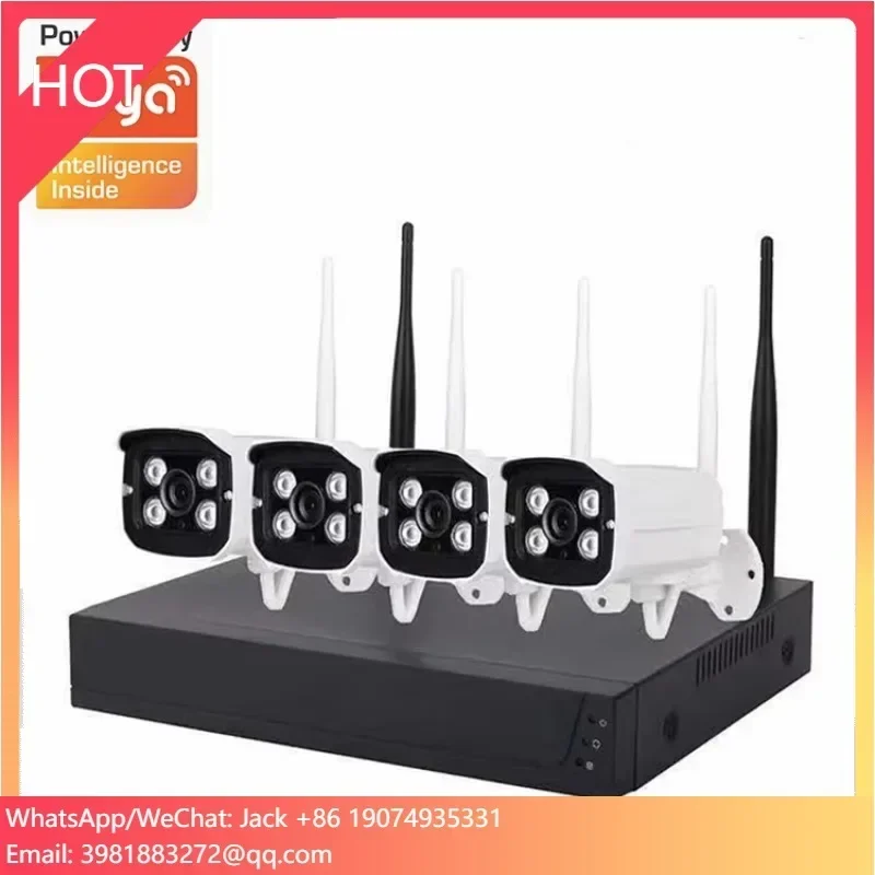 Home Business Use CCTV Security Camera System 1080P Wireless NVR Kit 8CH Cameras De Seguridad Kit