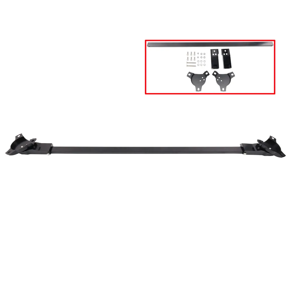 

328ci 330ci Black Front Strut Brace Bar For BMW E46 323i 325i 328i 330i 323ci 325ci 2002 2003 2004 2005 2006