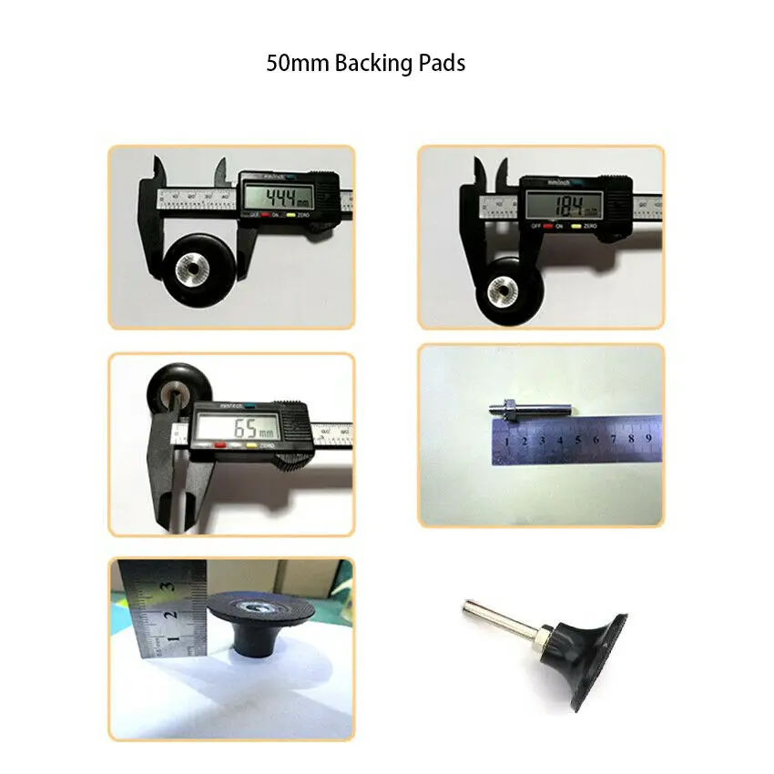 2 "بوصة 50 مللي متر 40-120 حصى نوع R سريعة تغيير الرملي أقراص الصنفرة قرص كشط/دعم منصات قفل حامل دوار