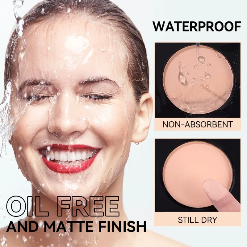 8 グラムソフトフォーカスフォグパウダールースパウダーフルブライトニングコンシーラー持続メイクアップオイルコントロール防水セッティングパウダーメイクアップ