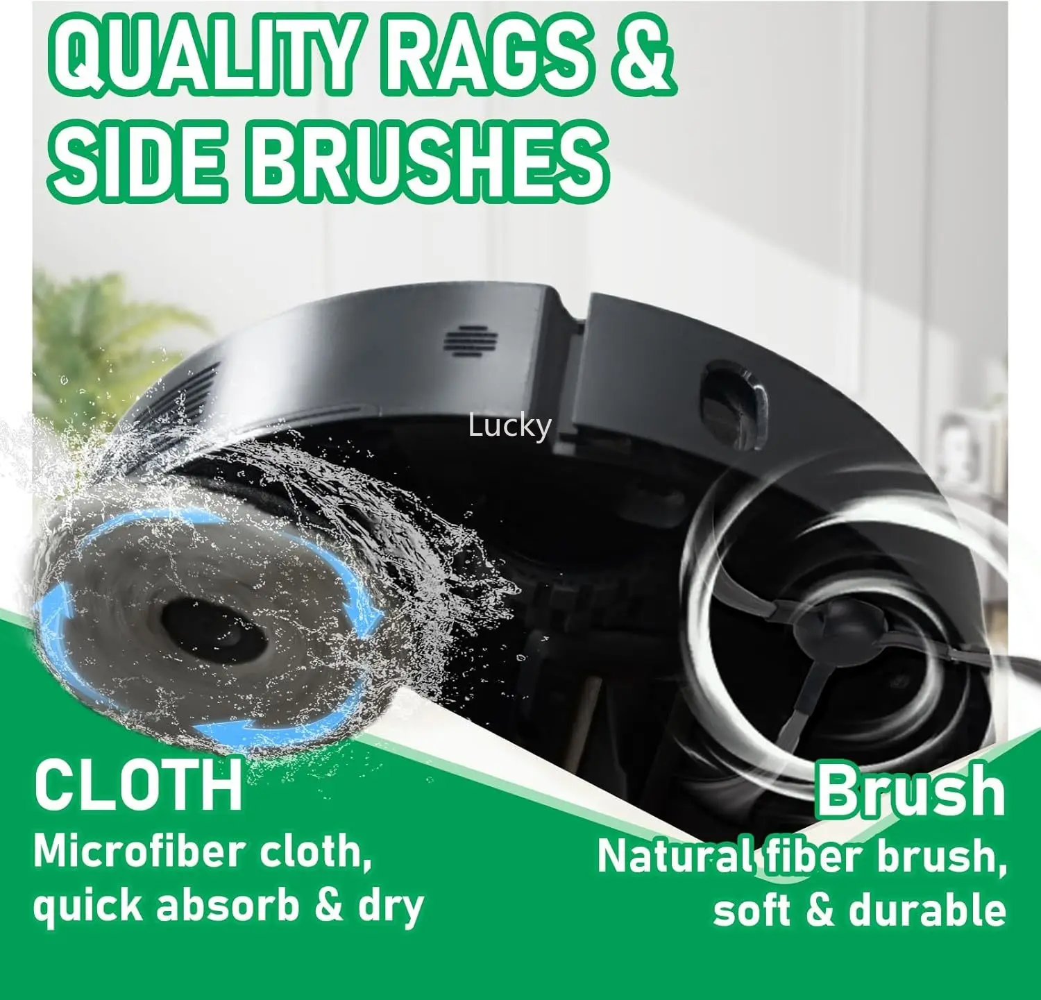 Para Dreame L10s Ultra Gen 2 / L30s Ultra de robot aspirador، cepillo Principal، cepillo latal، filtro، mopa، paño، bolsa para #4