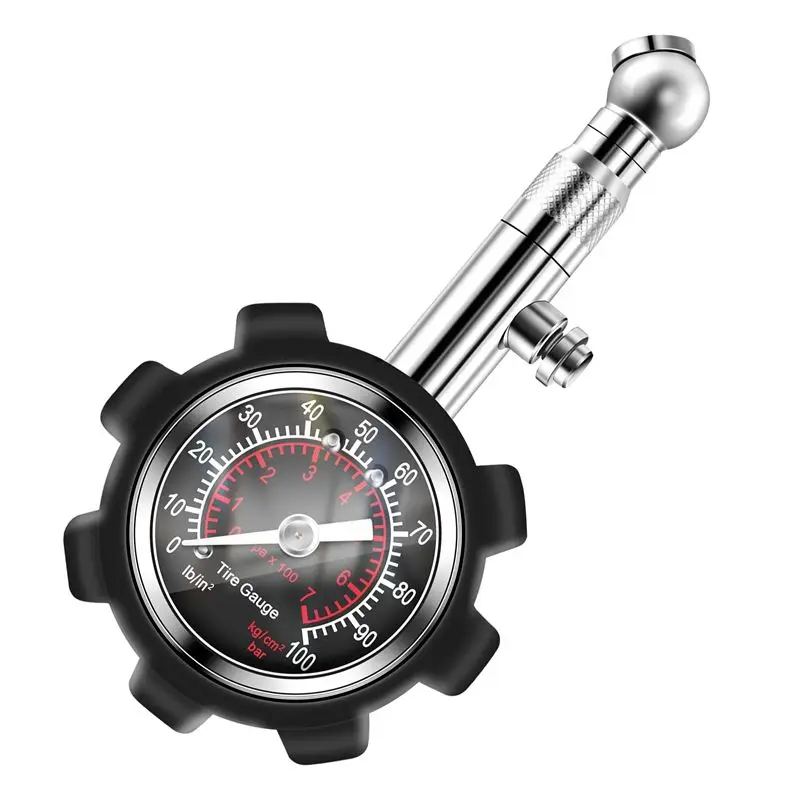 M46K-Car 100Psi Multi-Function Tire Pressure Gauge Tire Pressure Monitoring Meter Tire Pressure Gauge