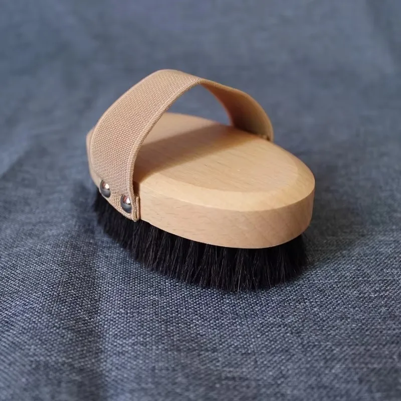 فرشاة جافة للجسم بسلك نحاسي لتقليل فرشاة تدليك ميريديان السيلوليت #4