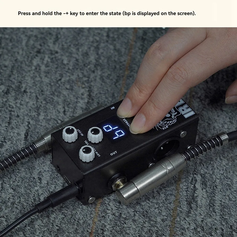 Nuevo Pedal de efecto de guitarra M-VAVE IR Box con cabina IR, gabinetes de respuesta de impulso, simulador de altavoz, puerto de salida XLR, Pedal de guitarra DC 9V