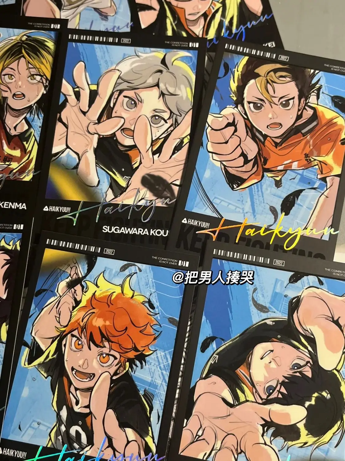 

Милые почтовые открытки из японского Аниме Haikyuu с фото персонажей, аксессуары для косплея, поздравительные открытки с благословением, подарки