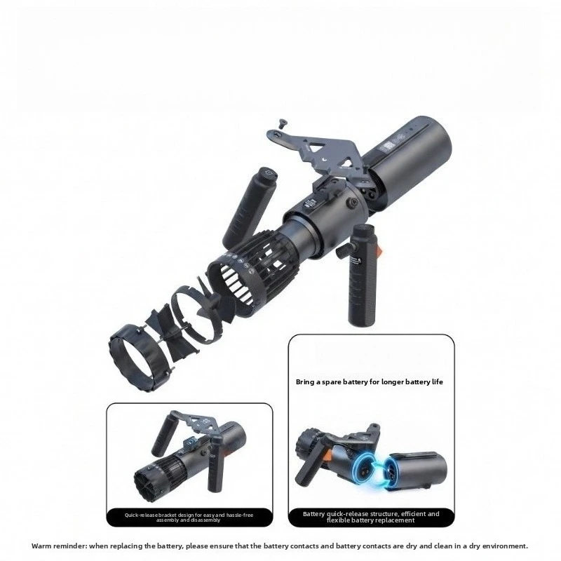 Underwater Thruster Lightweight Professional Portable Diving Booster Equipment
