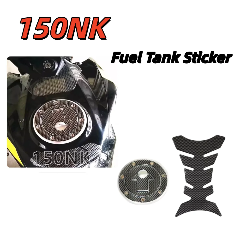 150NK fuel tank sticker, modified fuel tank cap sticker, NK150 personalized scratch-resistant herringbone 3D protective film