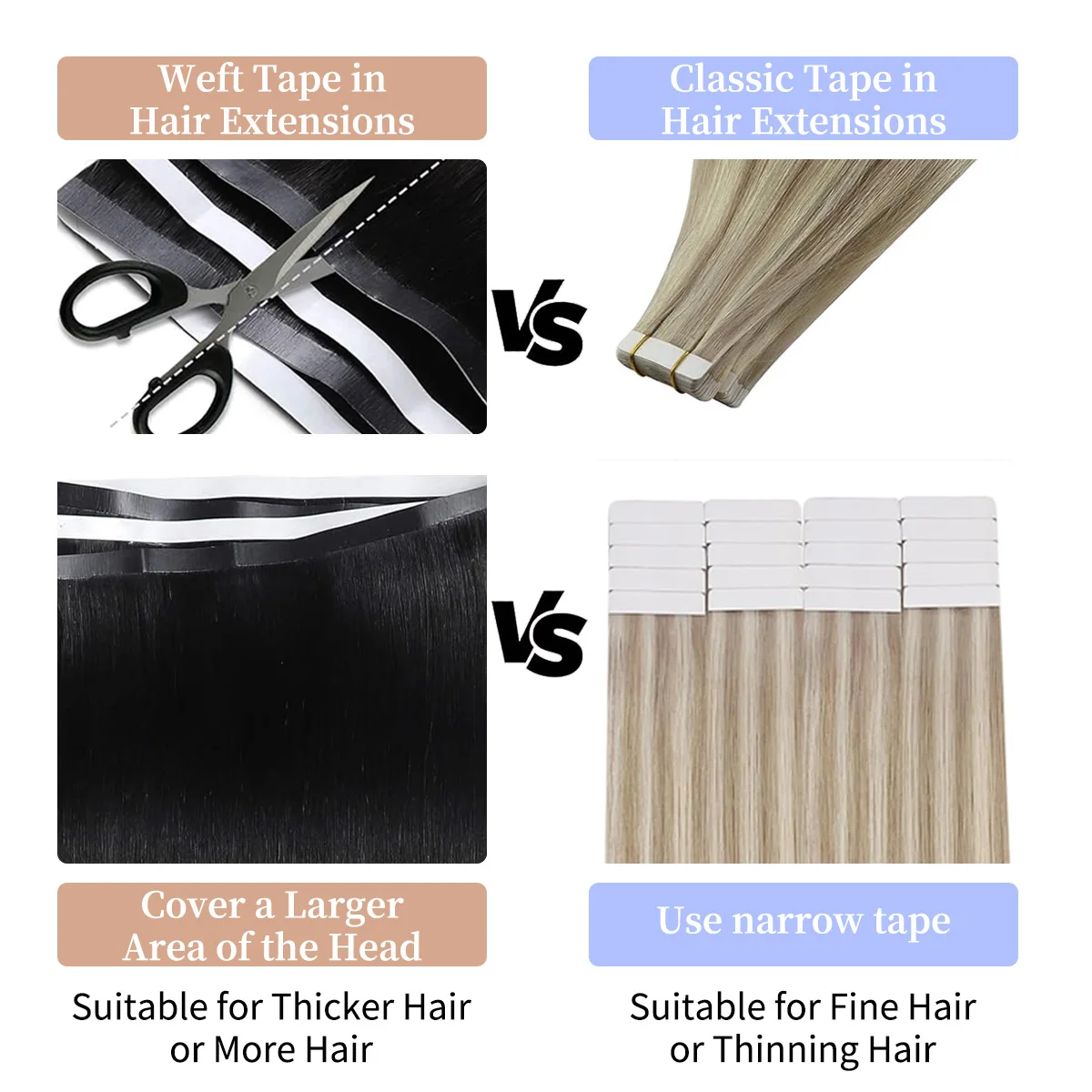 Tape Weft Hair Extensions 100% Straight Remy Human Hair 50g One Piece 80cm Wide Skin Weft Tape Hair Extensions For Salon Quality image 3