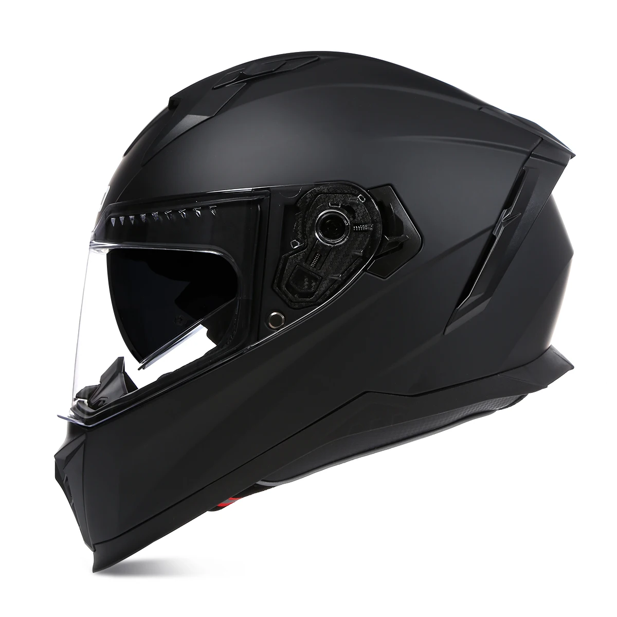 Punkt ece Vollgesichts-Motorrad helm Doppel linse Reiten Motocross Racing Motorrad Helm Top Schutz Cascos Moto Free Mask Handschuh