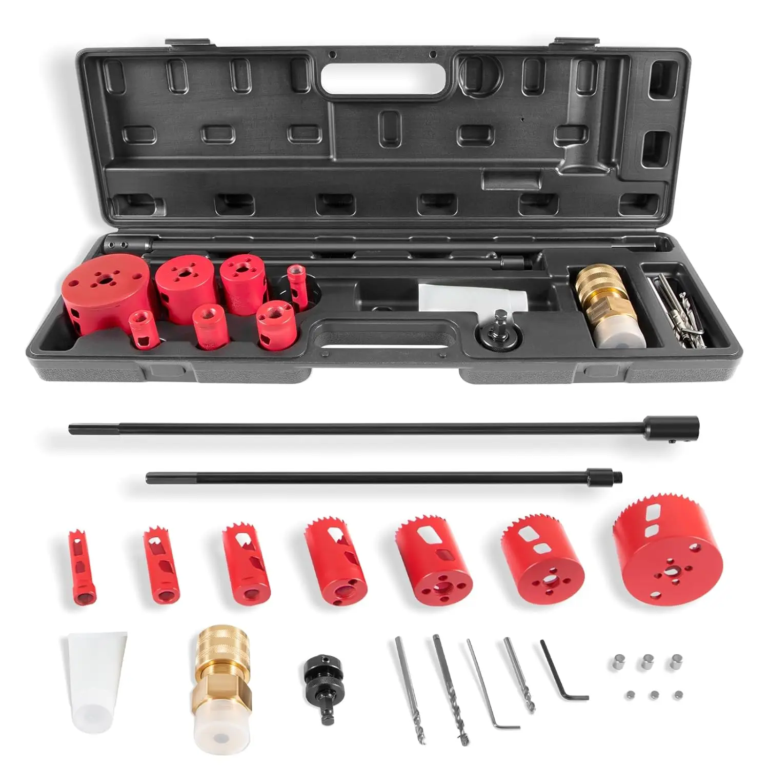 MX 08350 DM3MECH Mechanical Hot Tapping Machine Complete Kit for NPT Complete with Hole Saws and Arbor